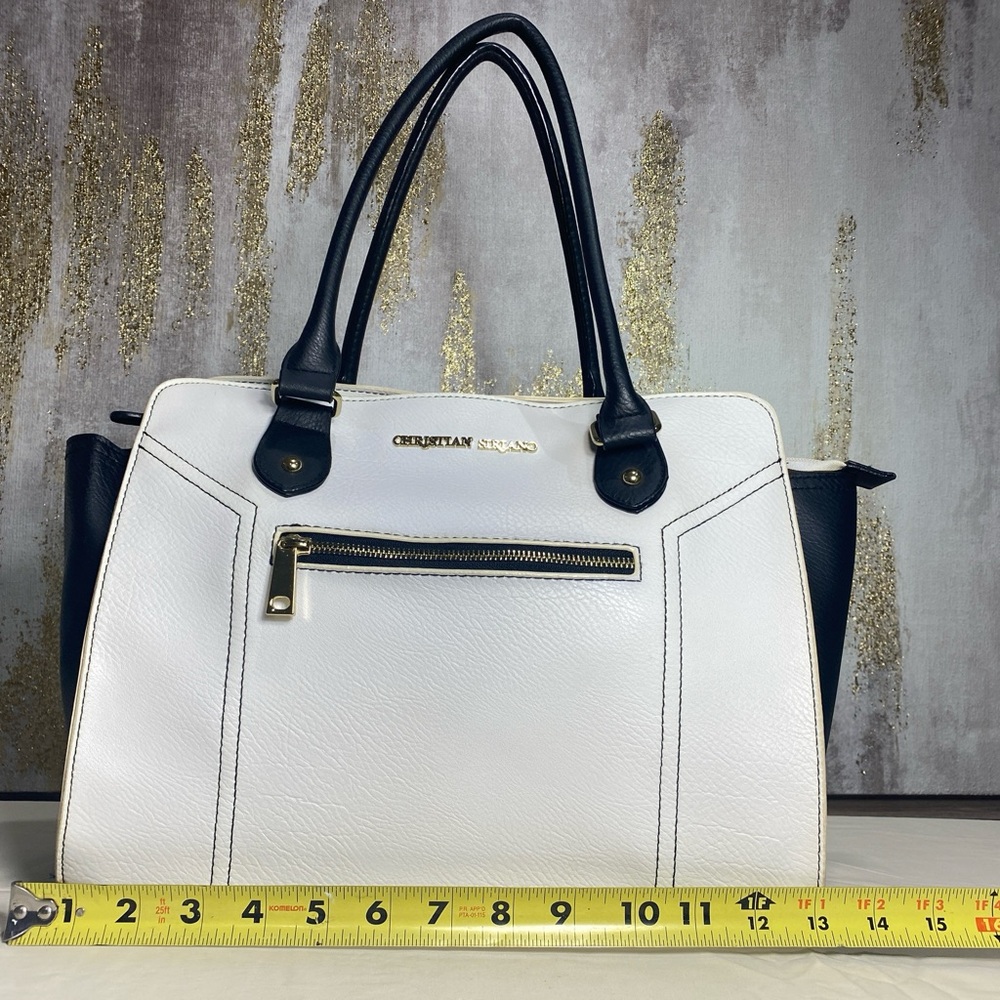 Christian Siriano Black and White Shoulder Bag ⭐️